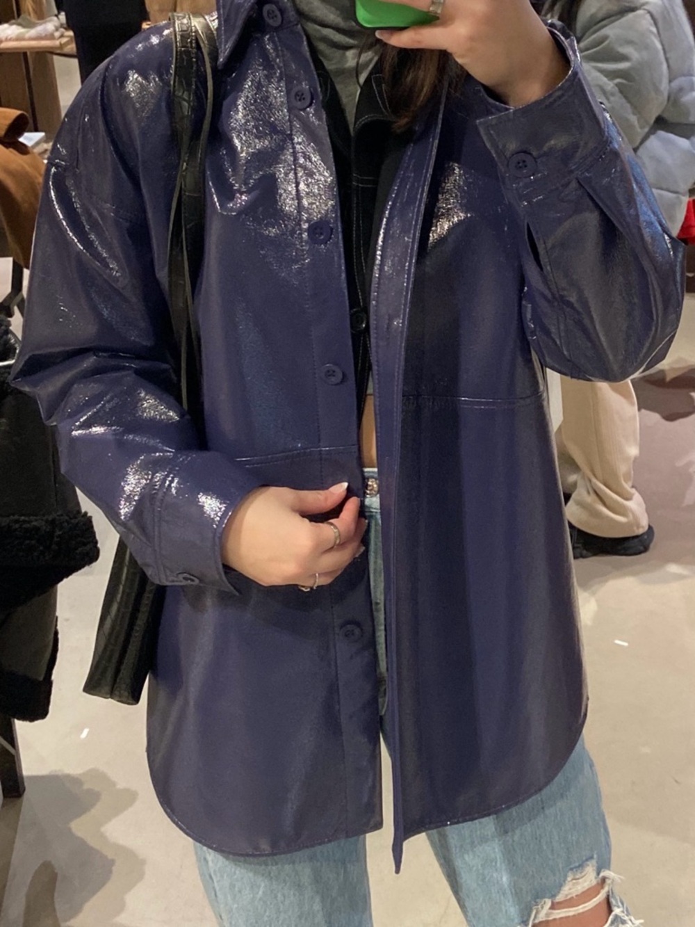Babaton Faux Leather Jacket